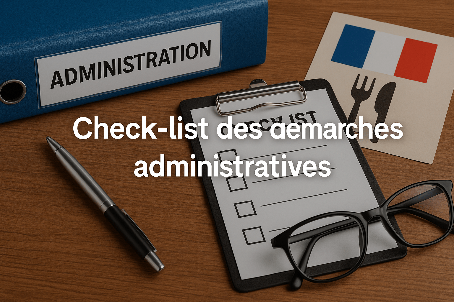 Check-list des démarches administratives