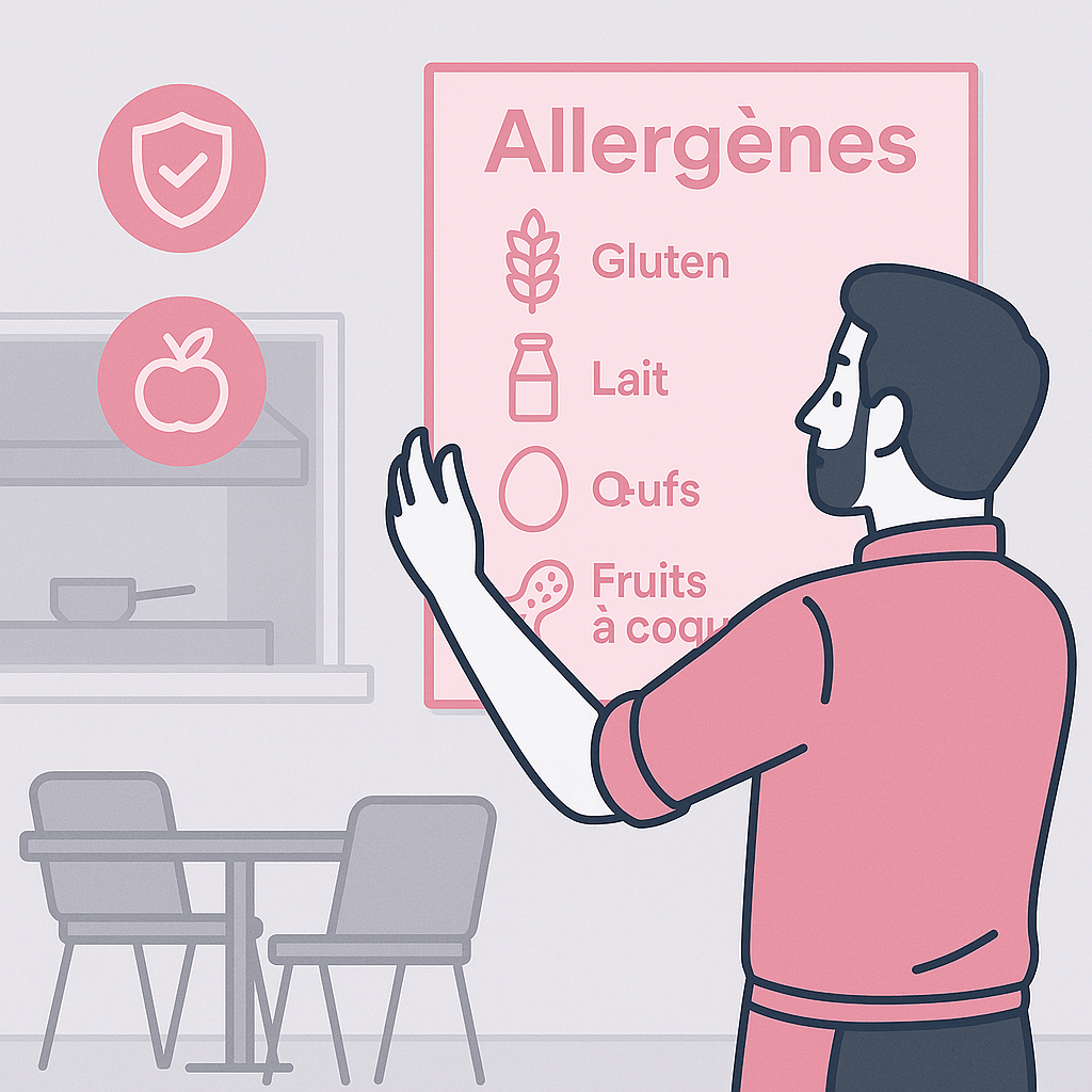 Création de votre affichage obligatoire sur vos Allergènes.