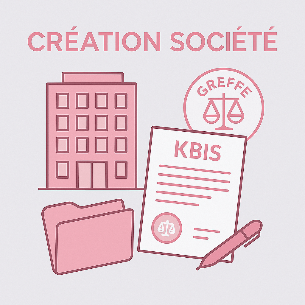 Création de votre votre société.