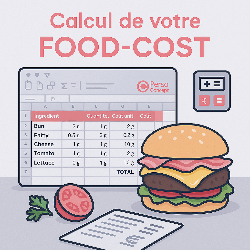 Calcul complet de votre food-cost
