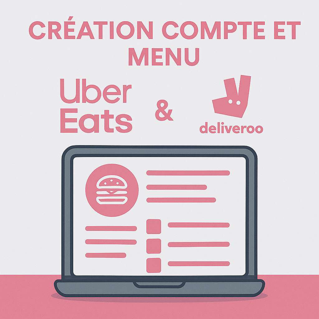Création de vos compte livraison UberEats et Deliveroo.