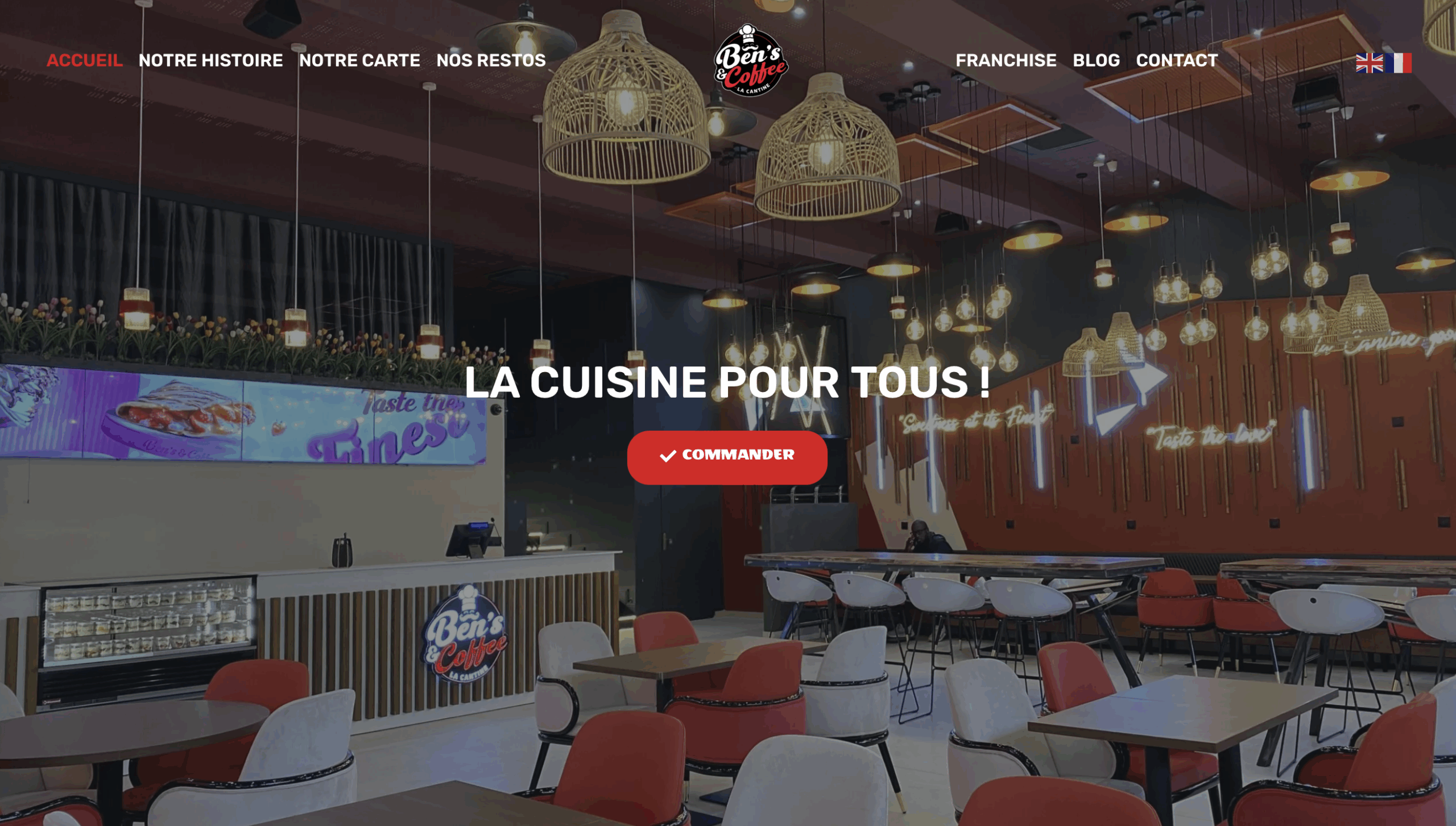 creation site internet restaurant